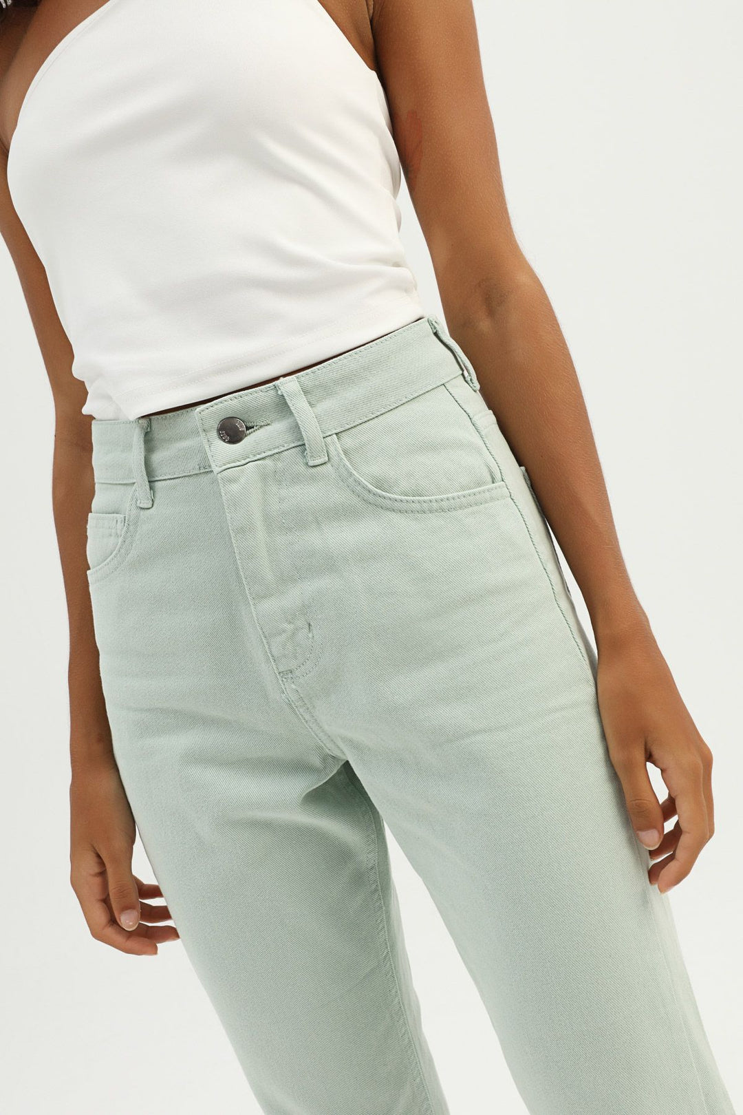 Gabardine Mom Jean New Mint