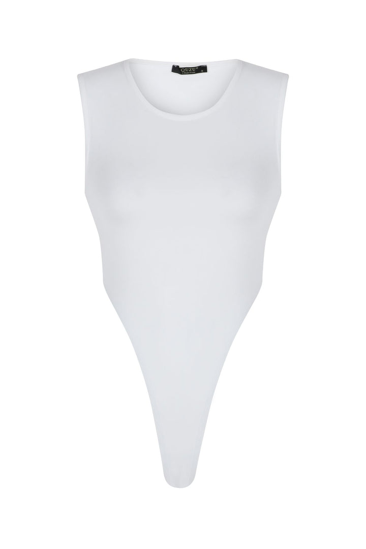 Sleeveless Bodysuit Ecru