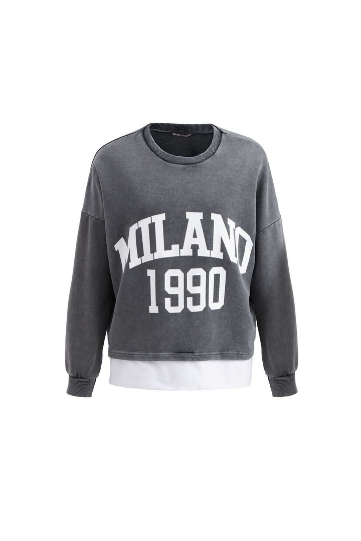 Garnish Oversize Sweatshirt Anthracite