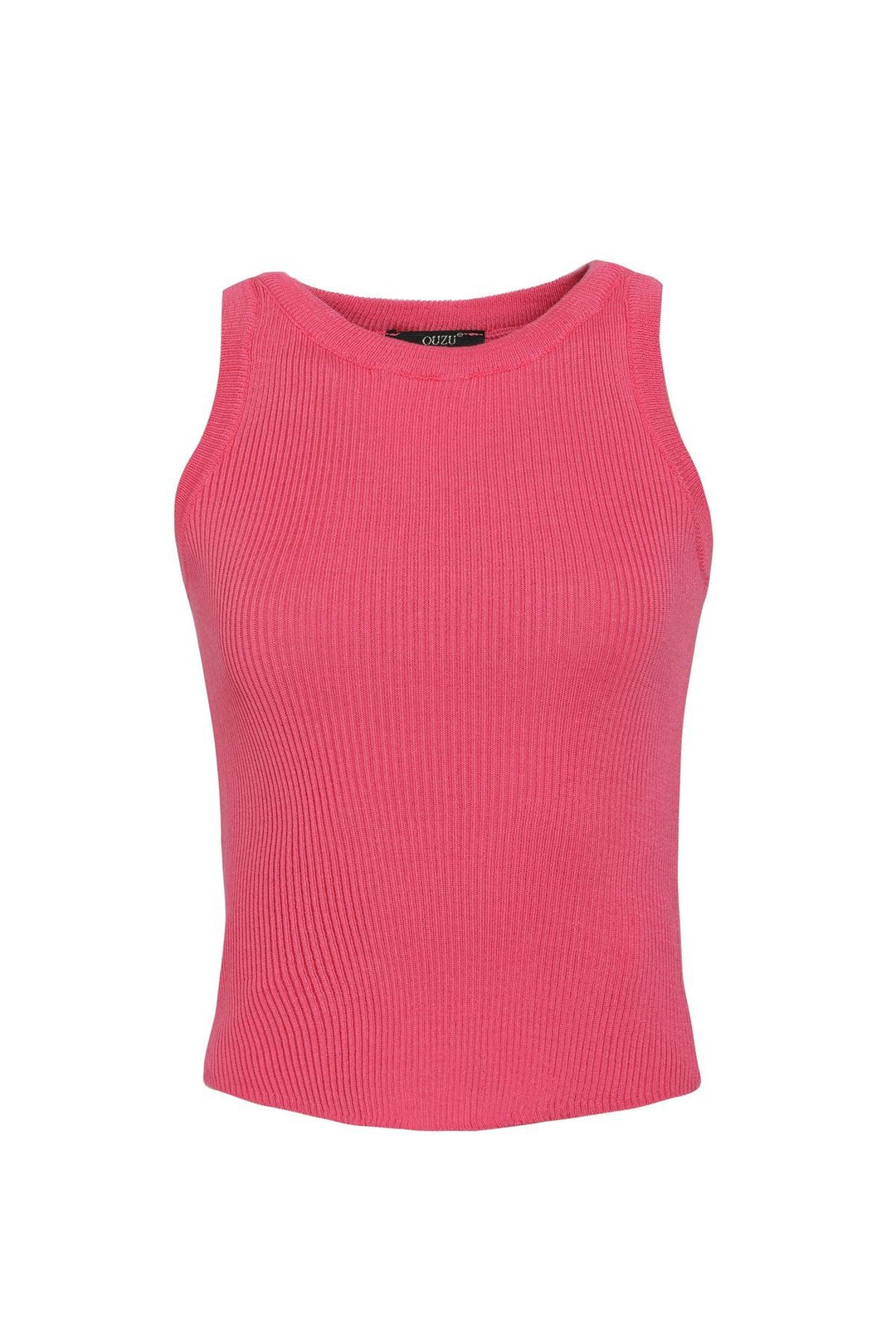 Sleeveless Knitwear Fuchsia