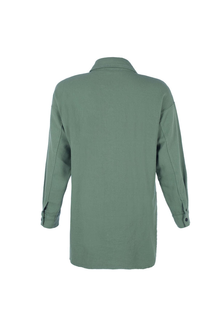 Büyük Cepli Gömlek Mint