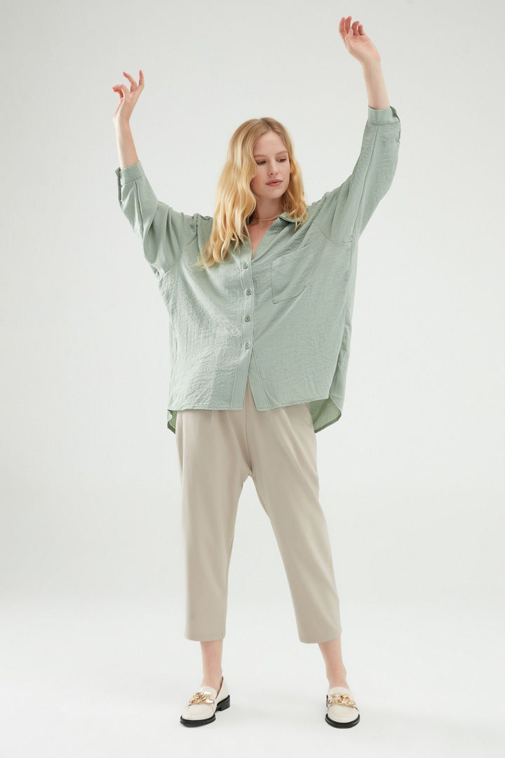 Oversize Shirt Mint