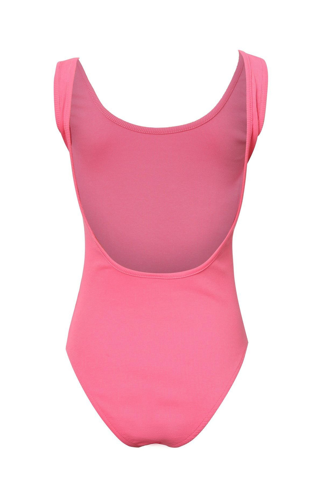 Low Back Strap Bodysuit Candy Pink