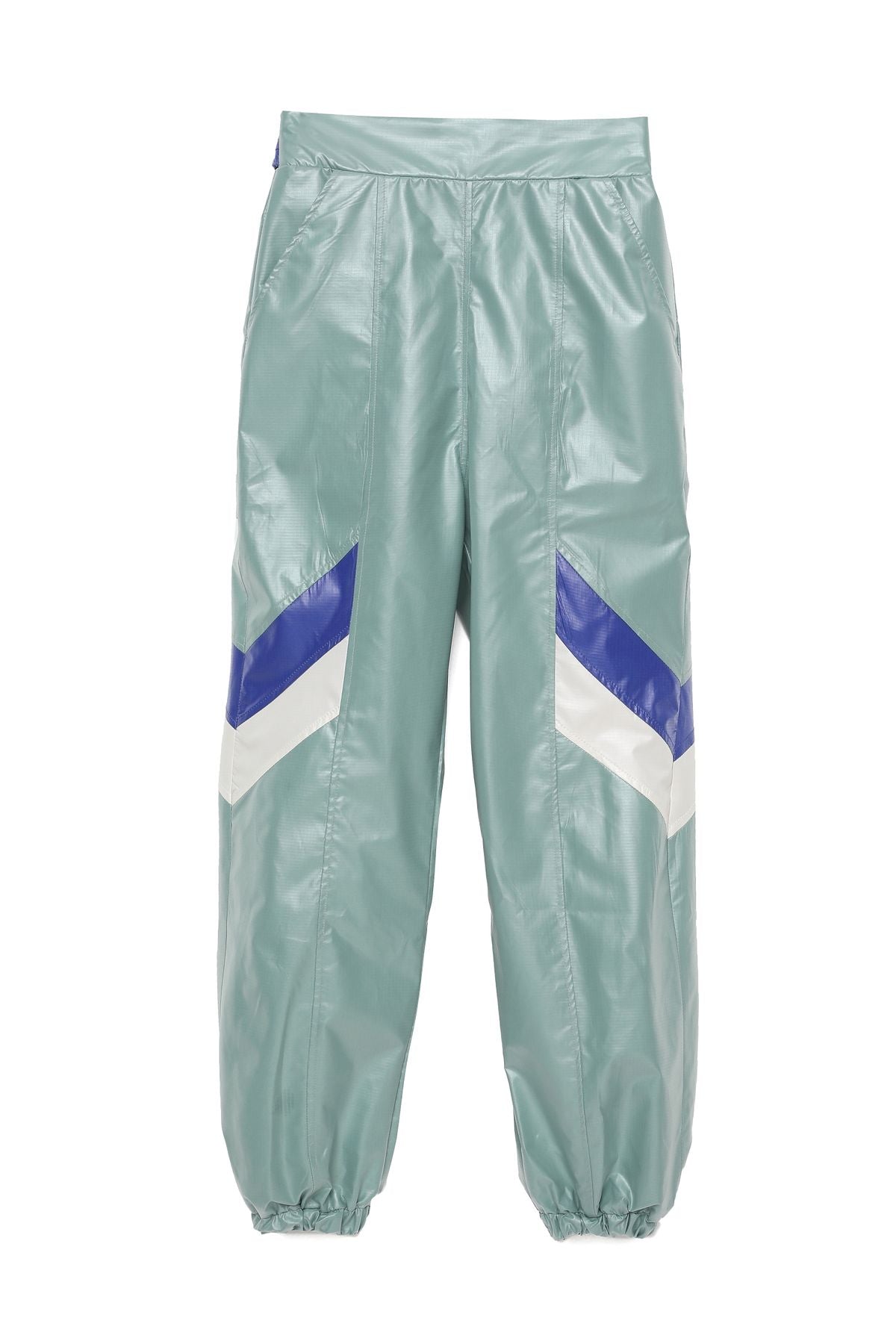 Waist Belt Elastic Trousers Mint