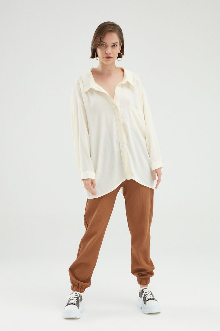 Oversize Shirt White