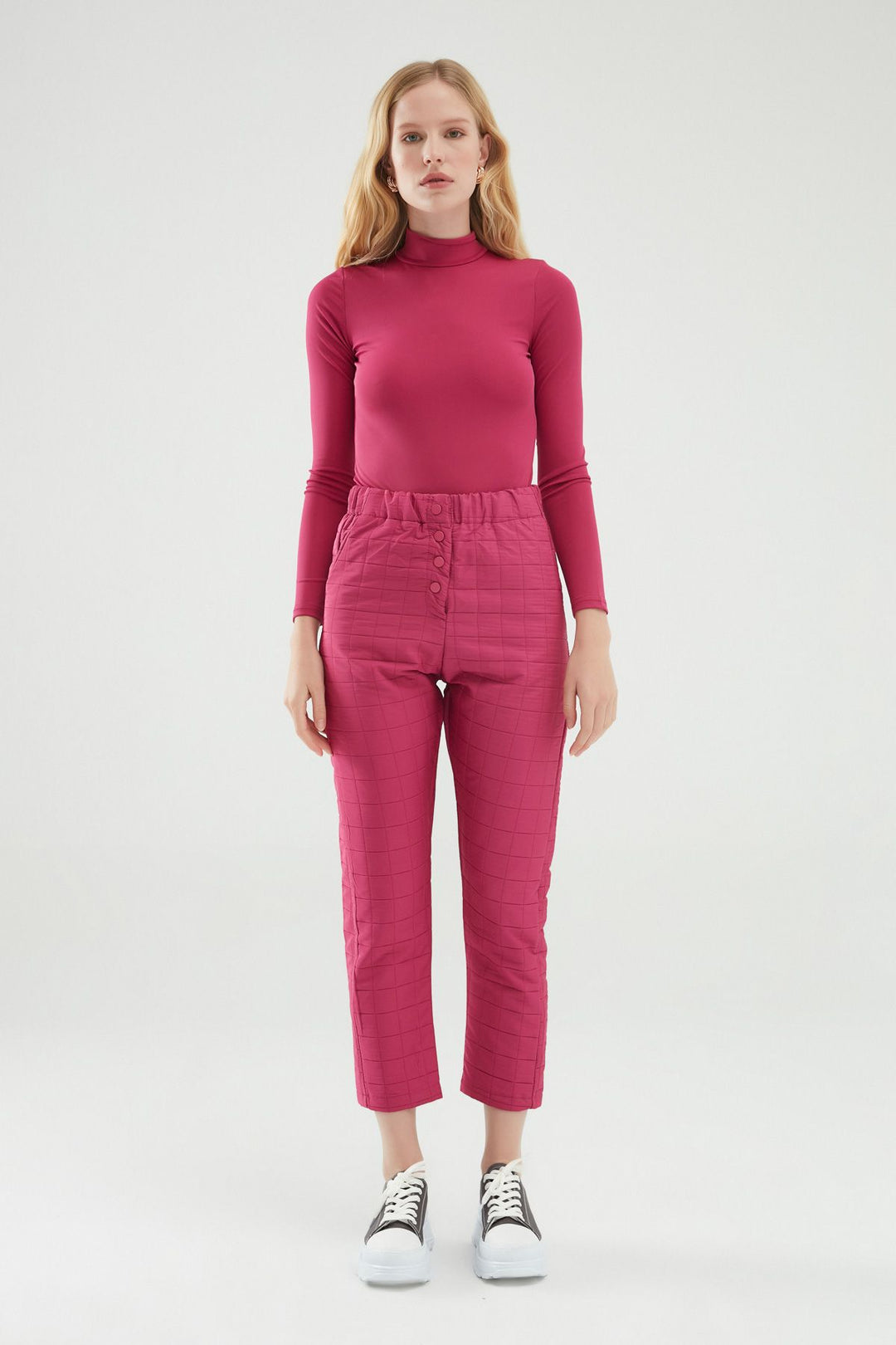 Turtleneck Bodysuit Orchid