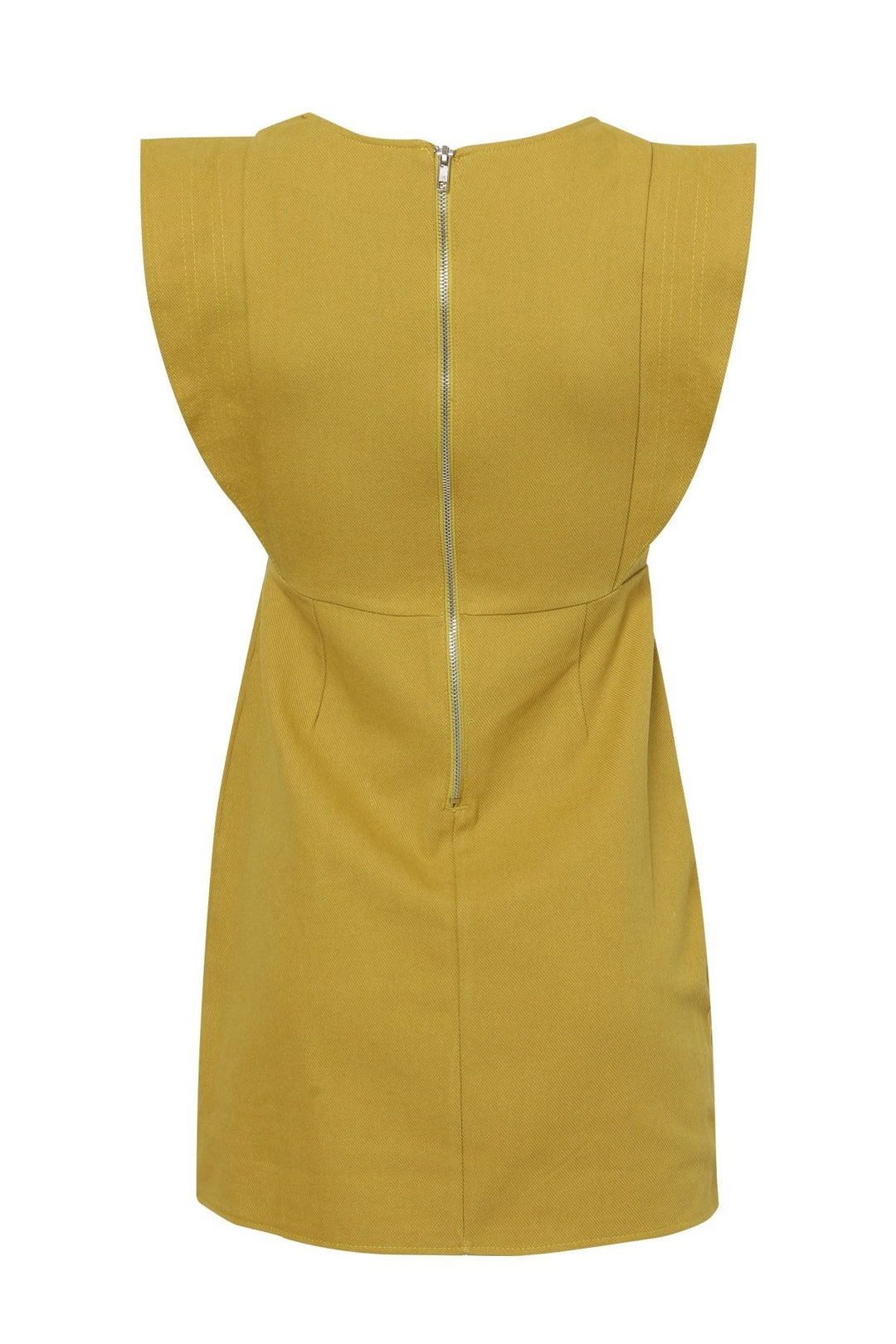 Flywheel Gabardine Dress Olive