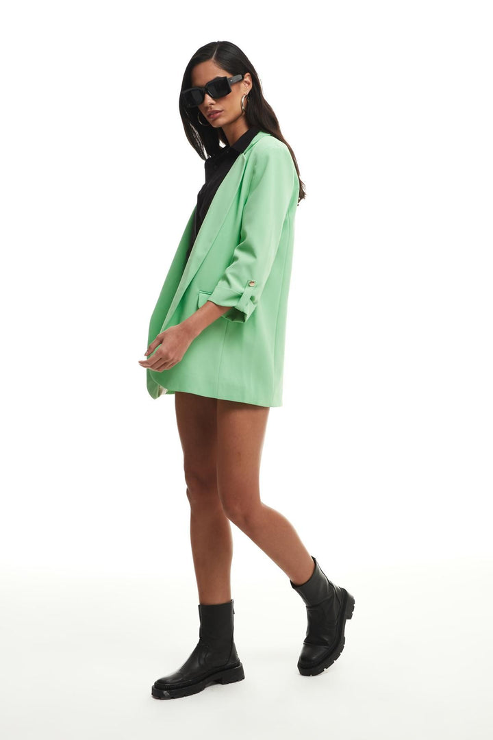 Duble Kol Blazer Ceket Apple Mint