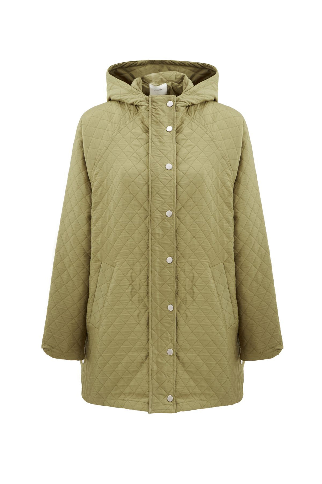 Oversize Kapitone Mont Haki