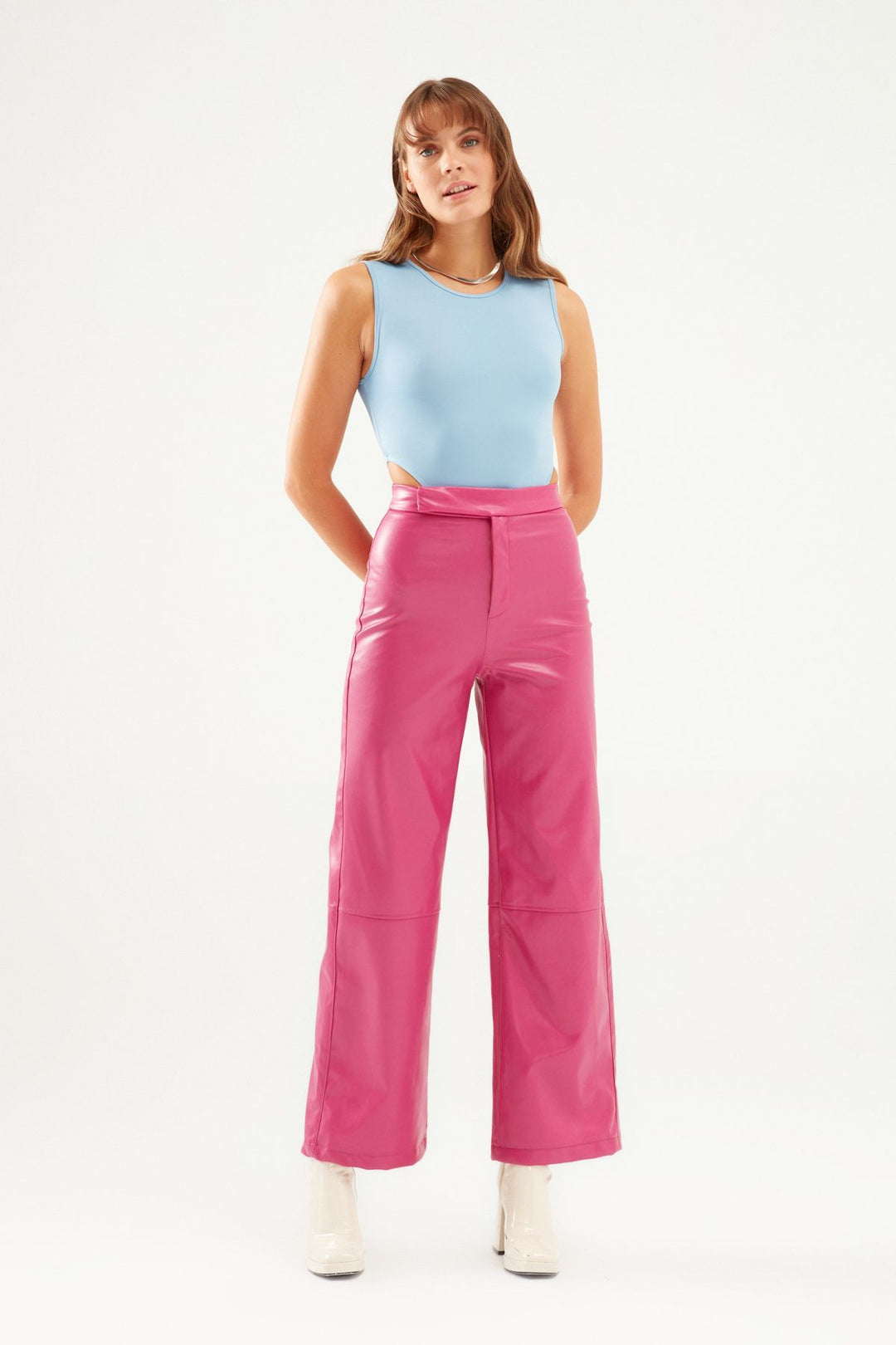 Sleeveless Bodysuit Blue