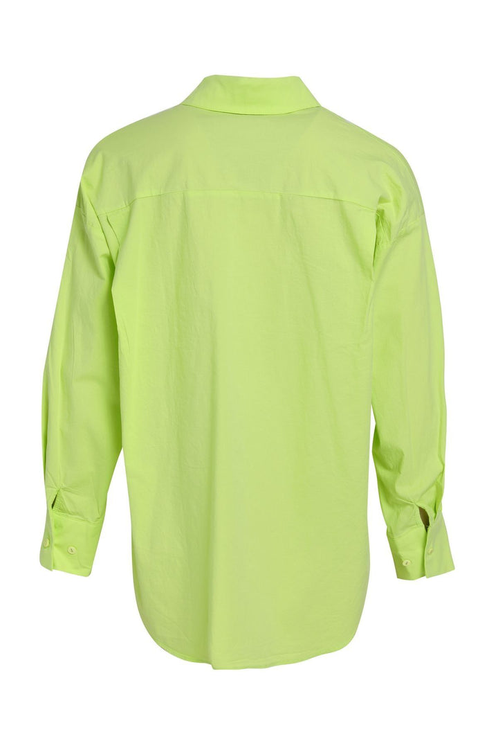 Oversize Basic Shirt Light Green