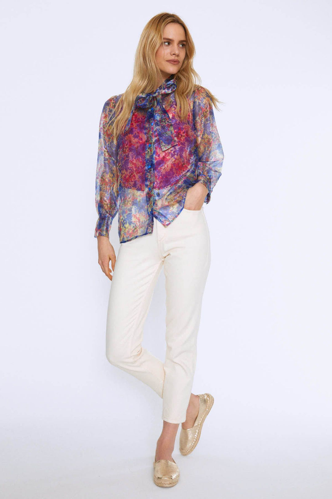 Halterneck Shirt Sax