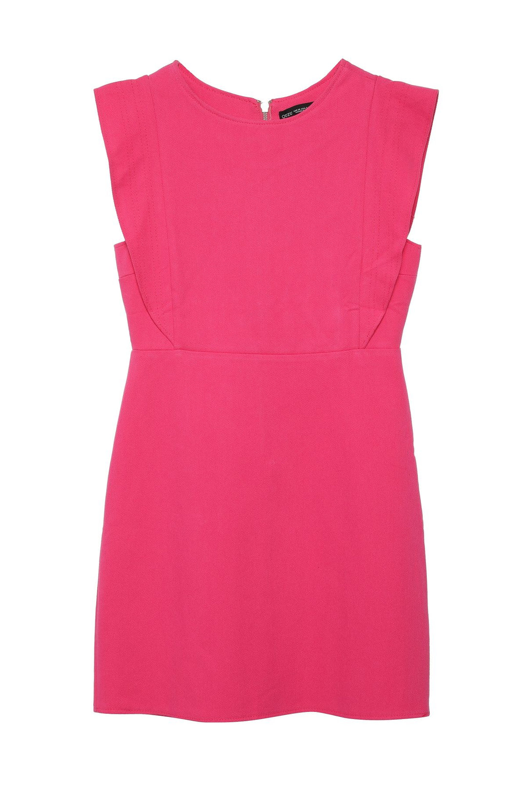Flywheel Gabardine Dress Fuchsia