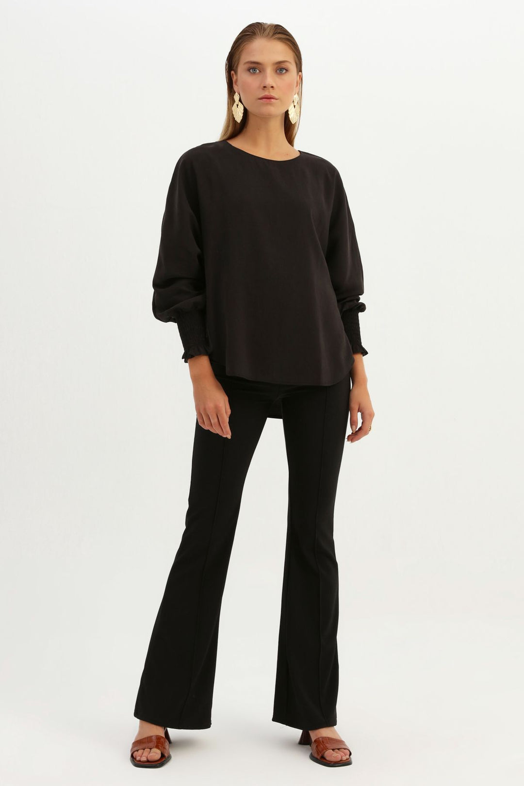 Sleeveless Blouse Black