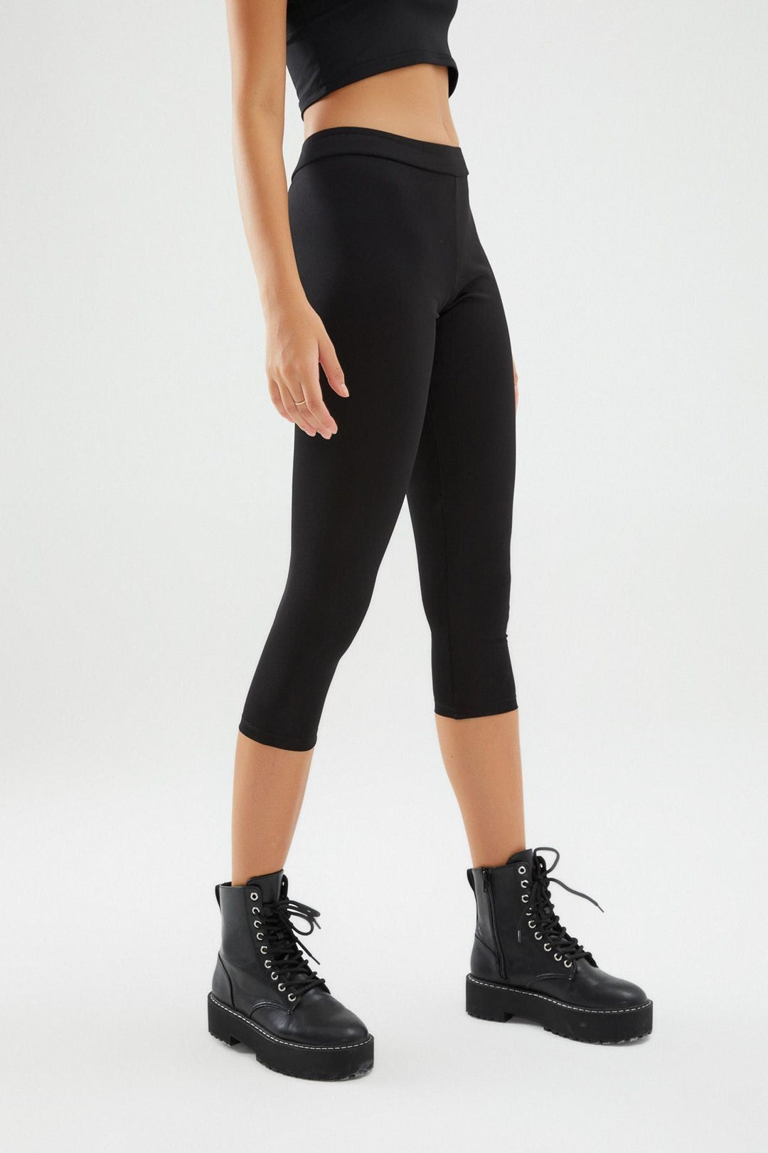High Waist Sport Leggings Black