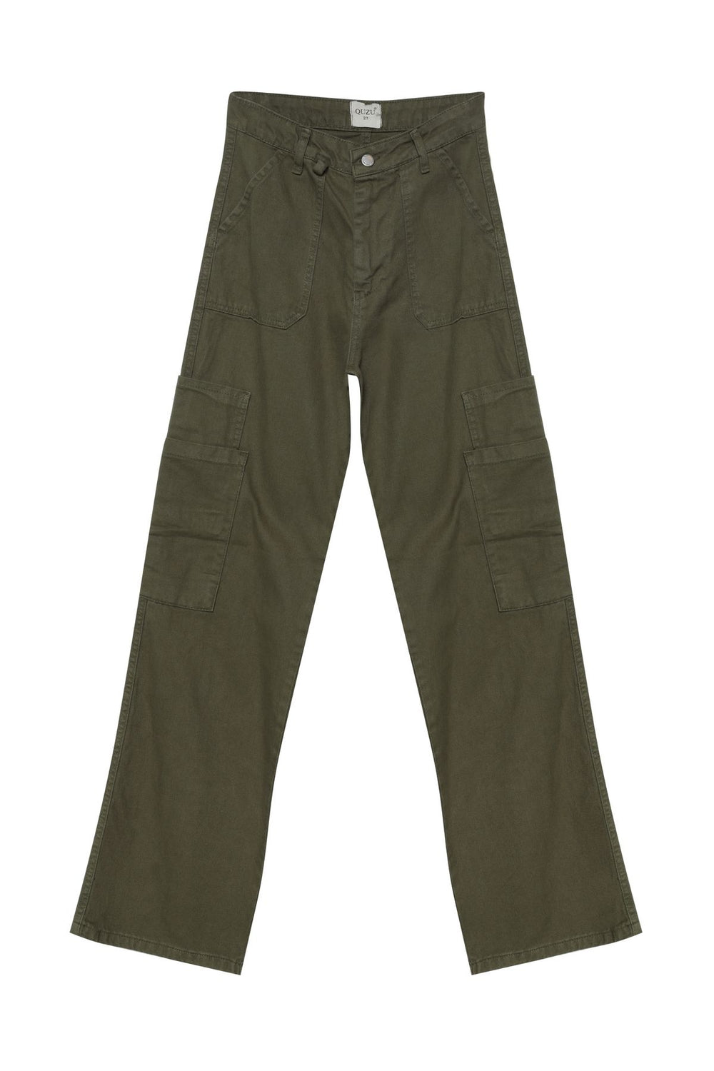 Pocket Detailed Cargo Pants Khaki