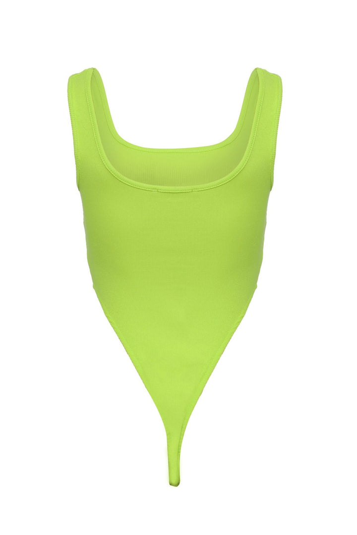 Printed Bodysuit Green