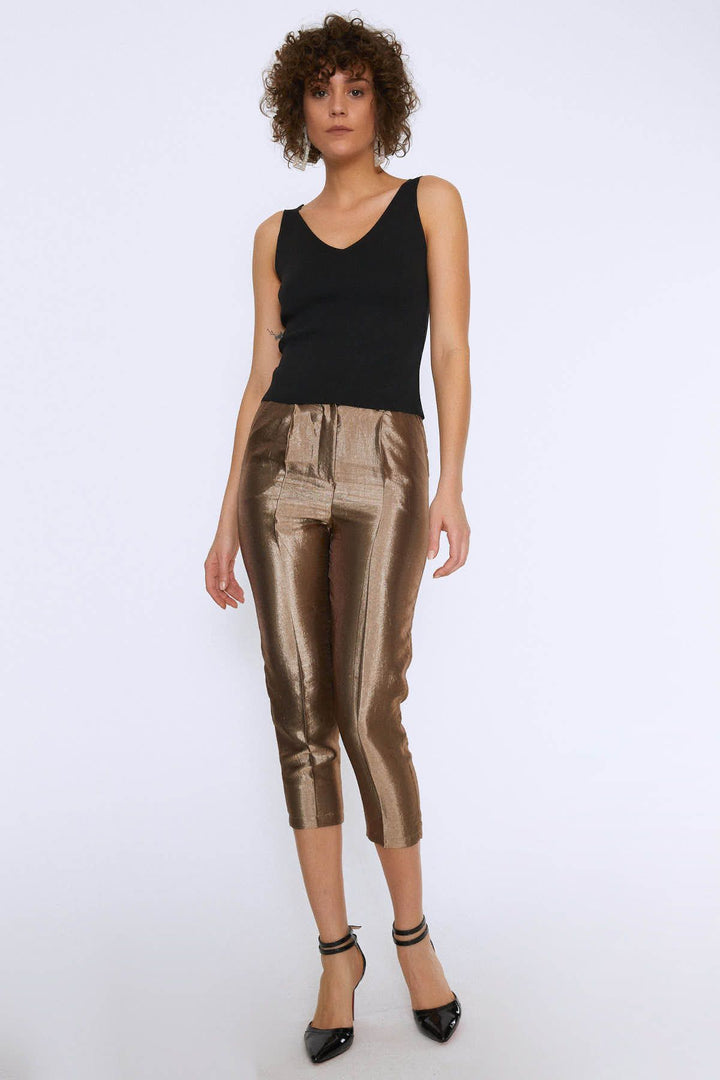 Strap V Neck Knitwear Black