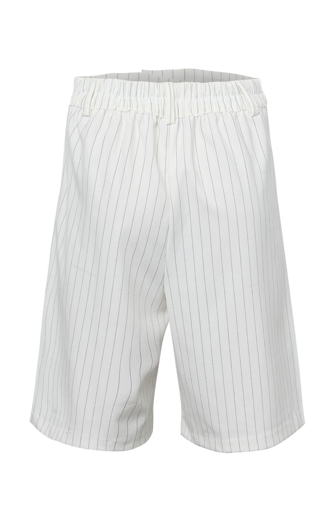 Çzigili Anvelop Şort Beyaz