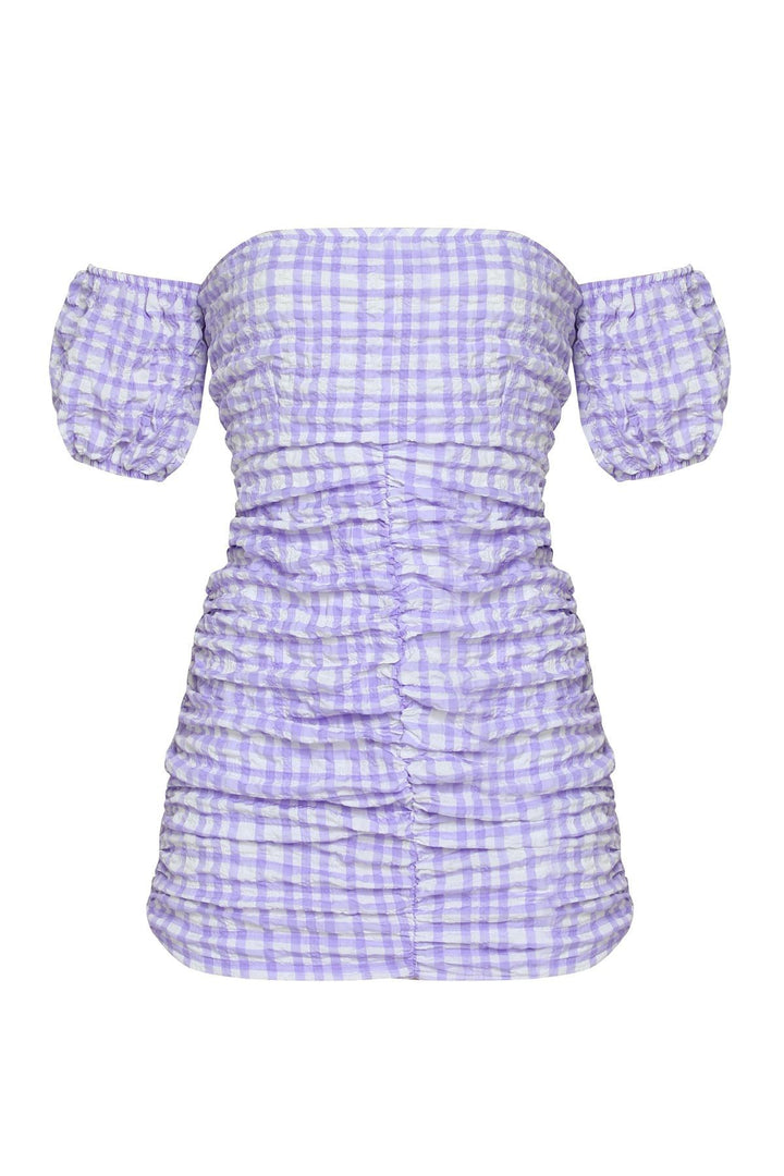 Pleated Dress Lilac