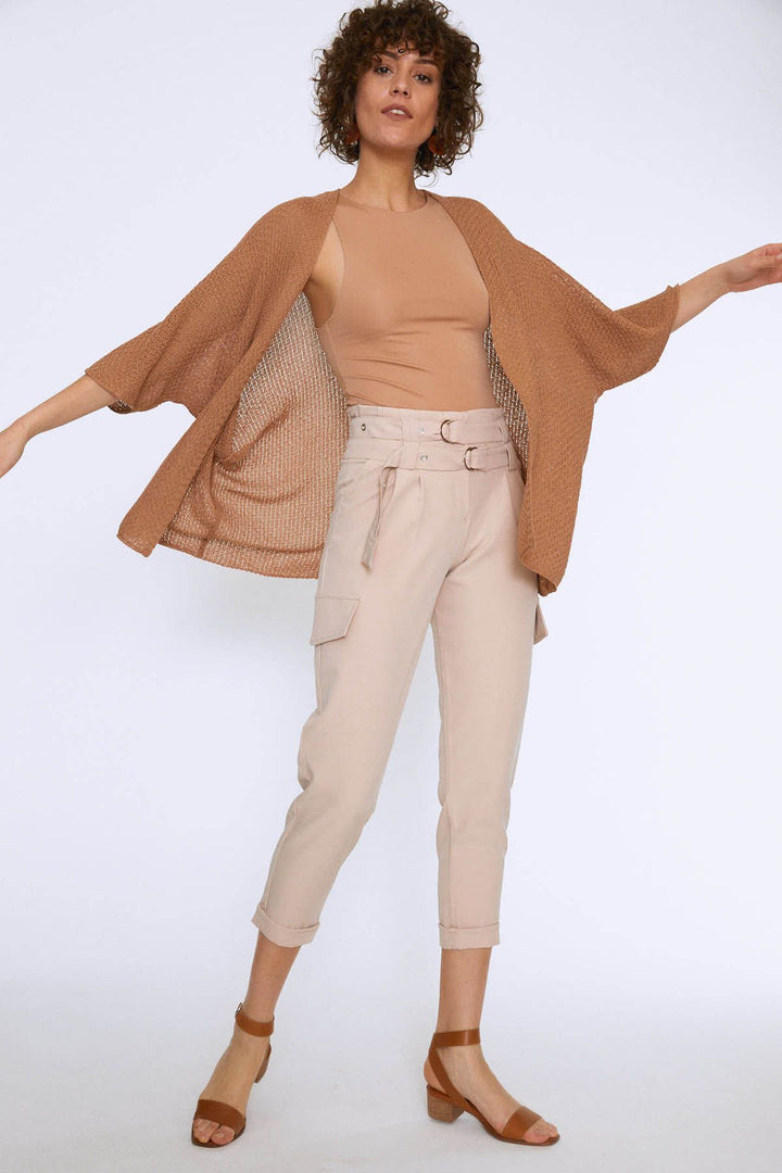 Shabby Knitwear Cardigan Camel