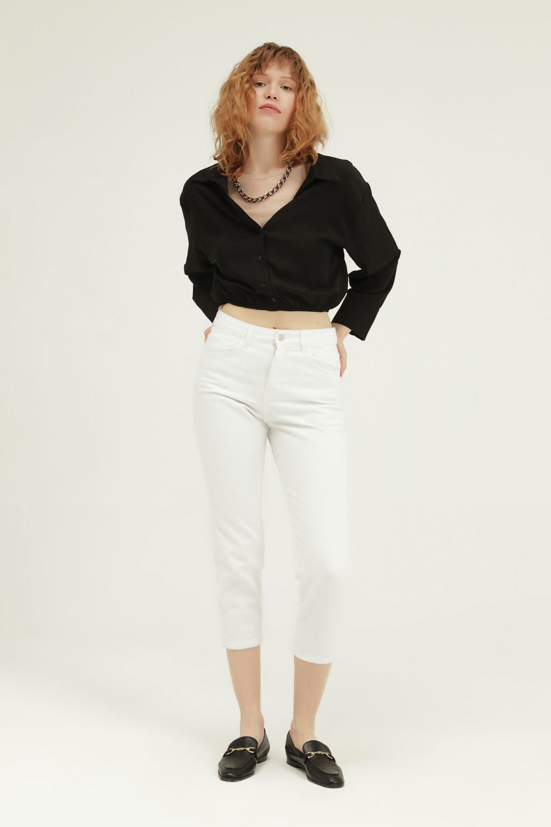 Chain Accessory Shirt Black