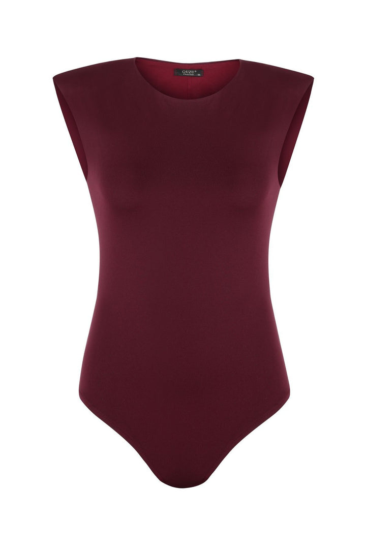 Waistcoat Bodysuit Claret Red