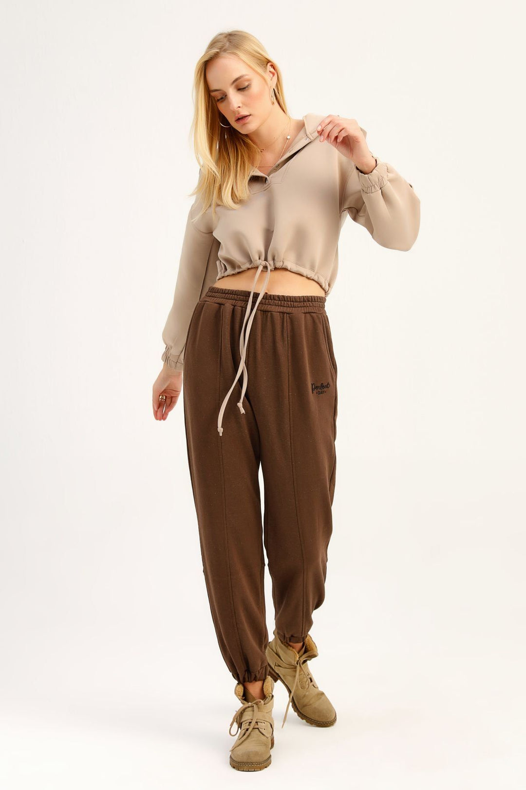 Jogger Tracksuit Dark Brown