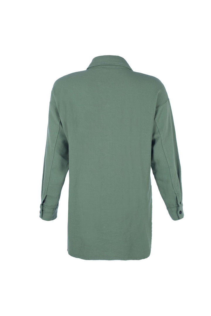 Büyük Cepli Gömlek Mint