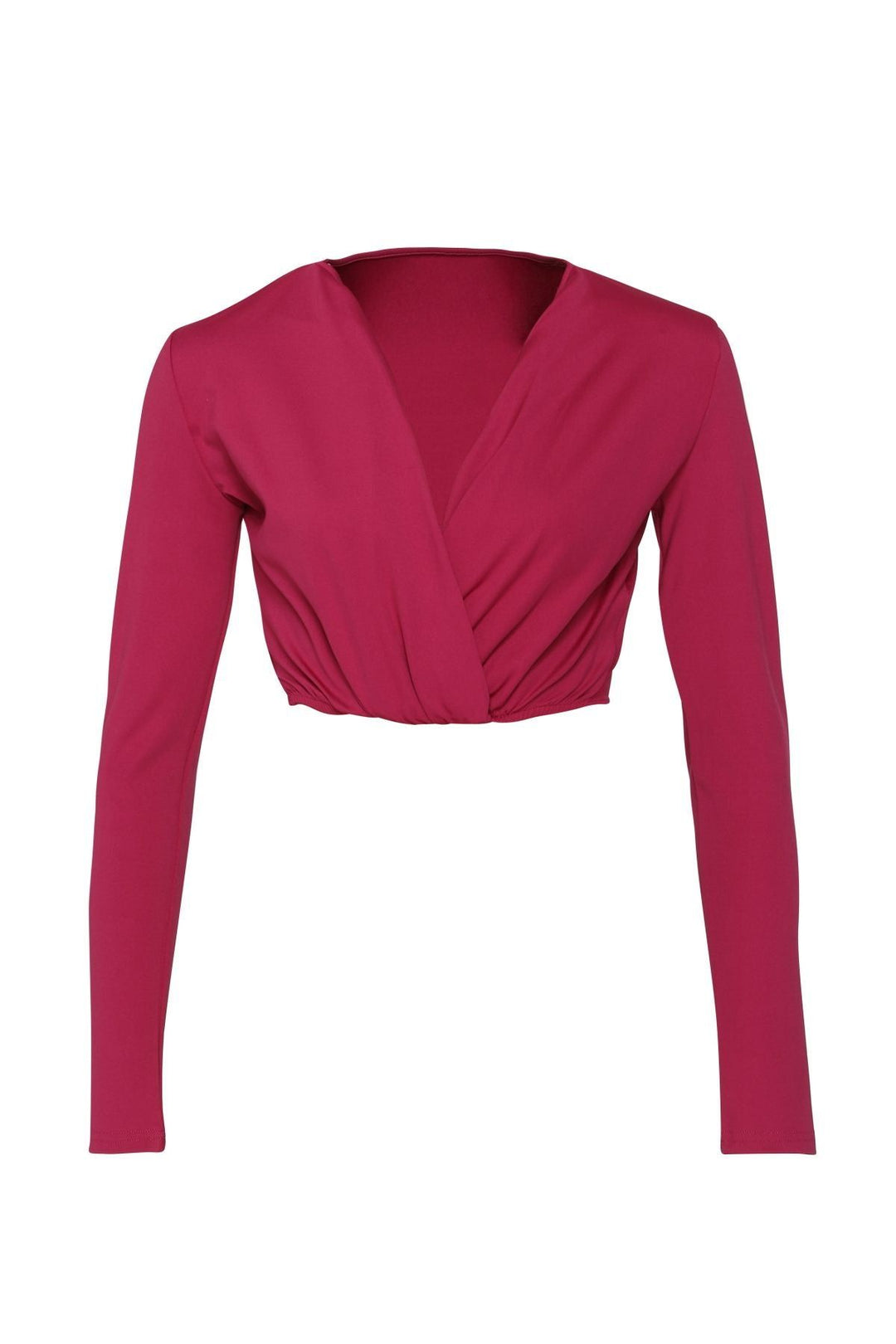 Double Breasted Crop Blouse Orchid