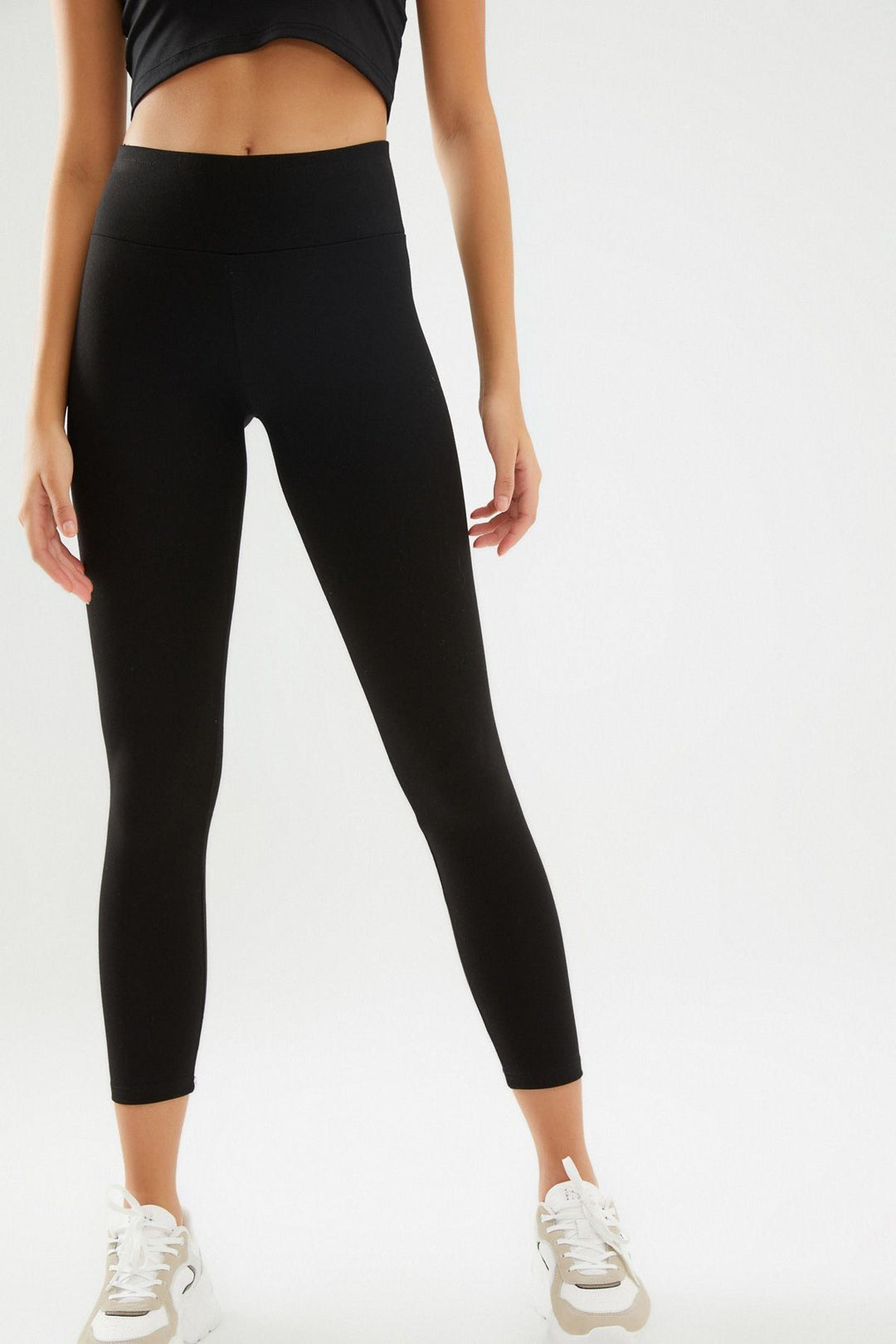 Yüksel Waist Leggings Black