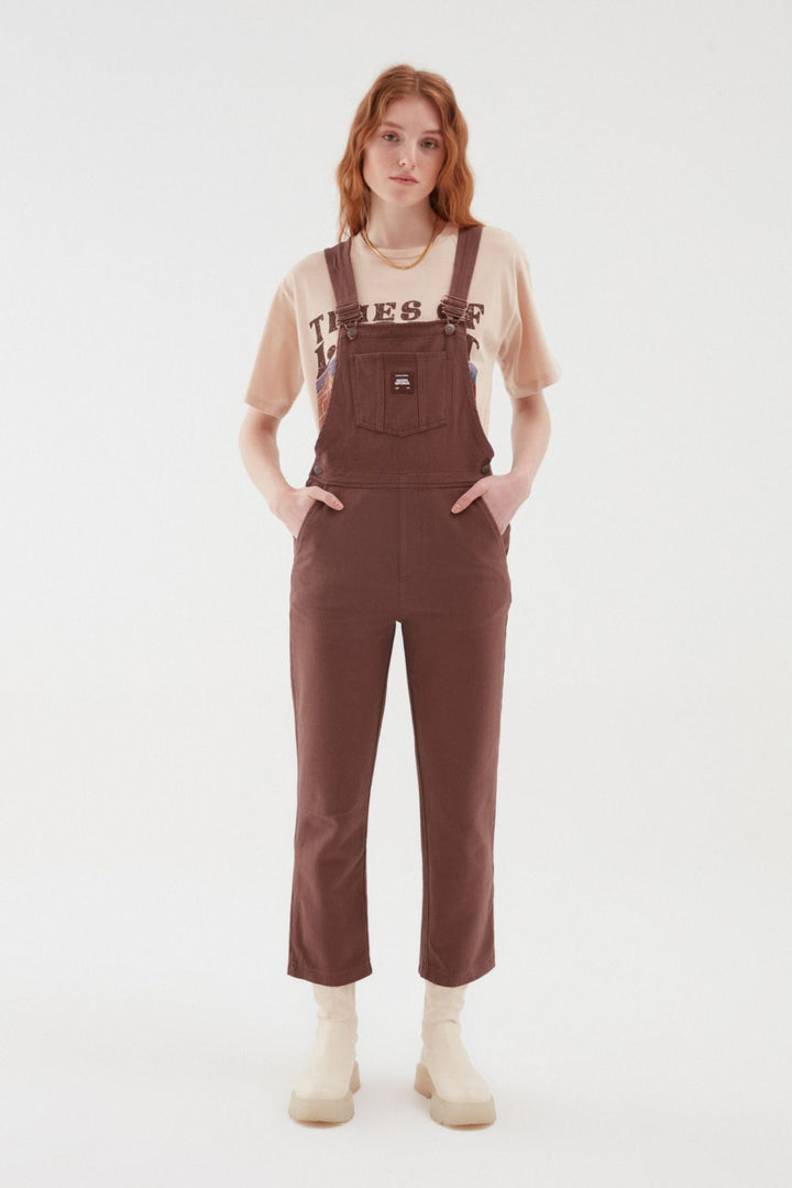 Cepli Gabardin Tulum Kahverengi