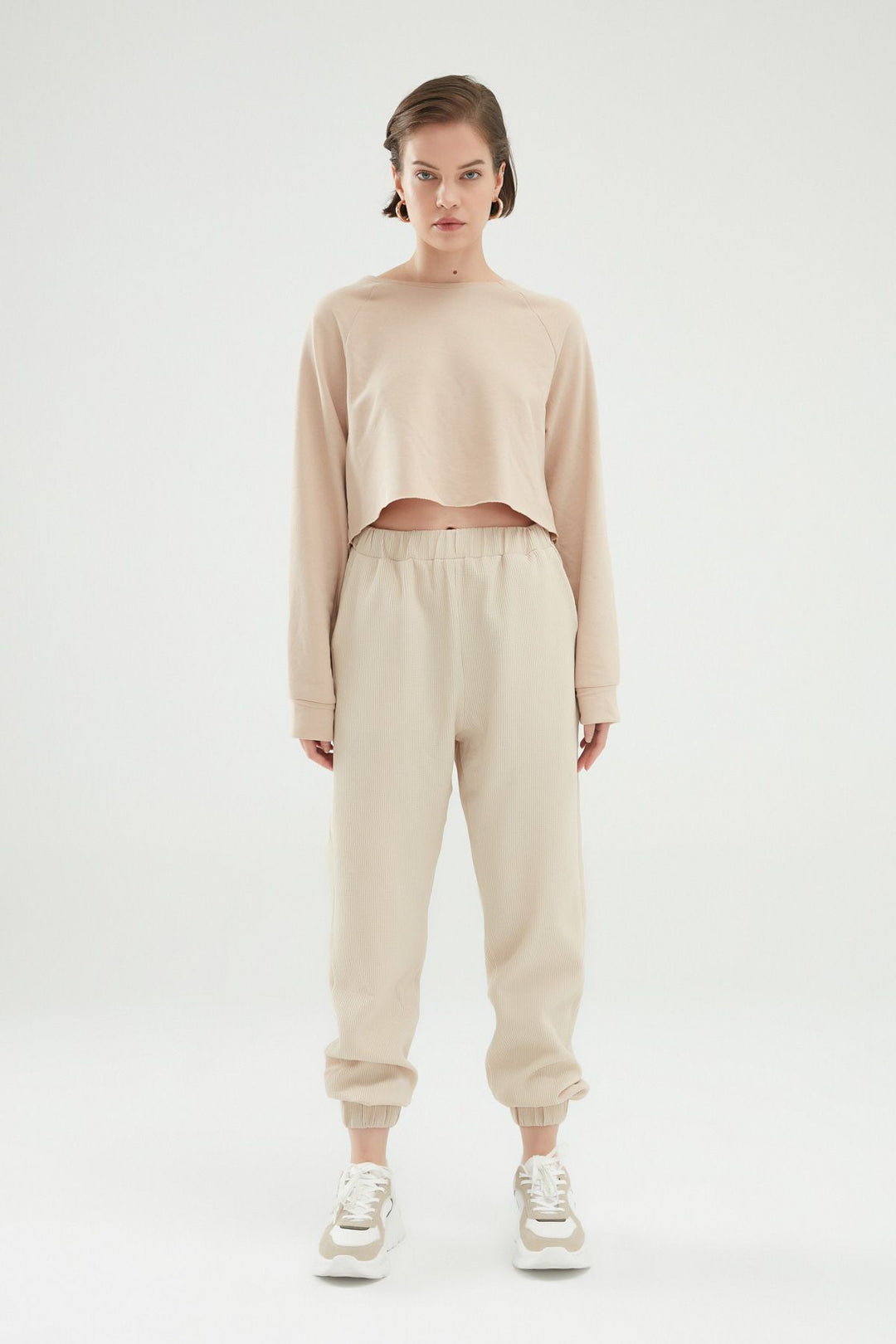 Roving Jogger Pants Beige