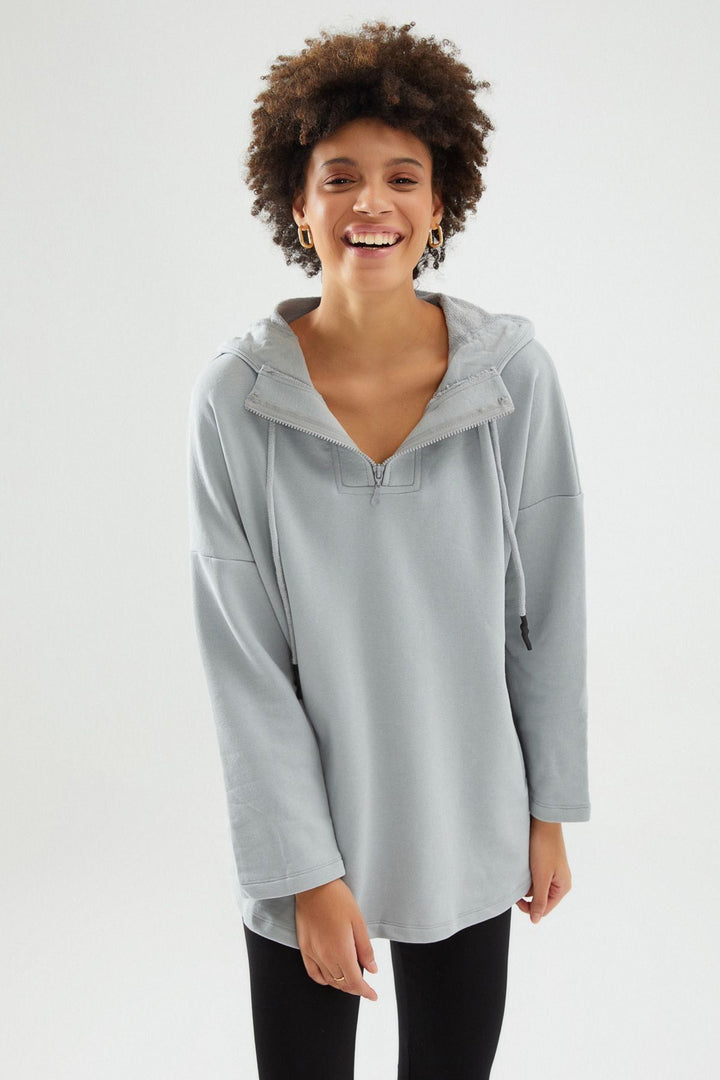 Hoodie Sweatshirt Gray