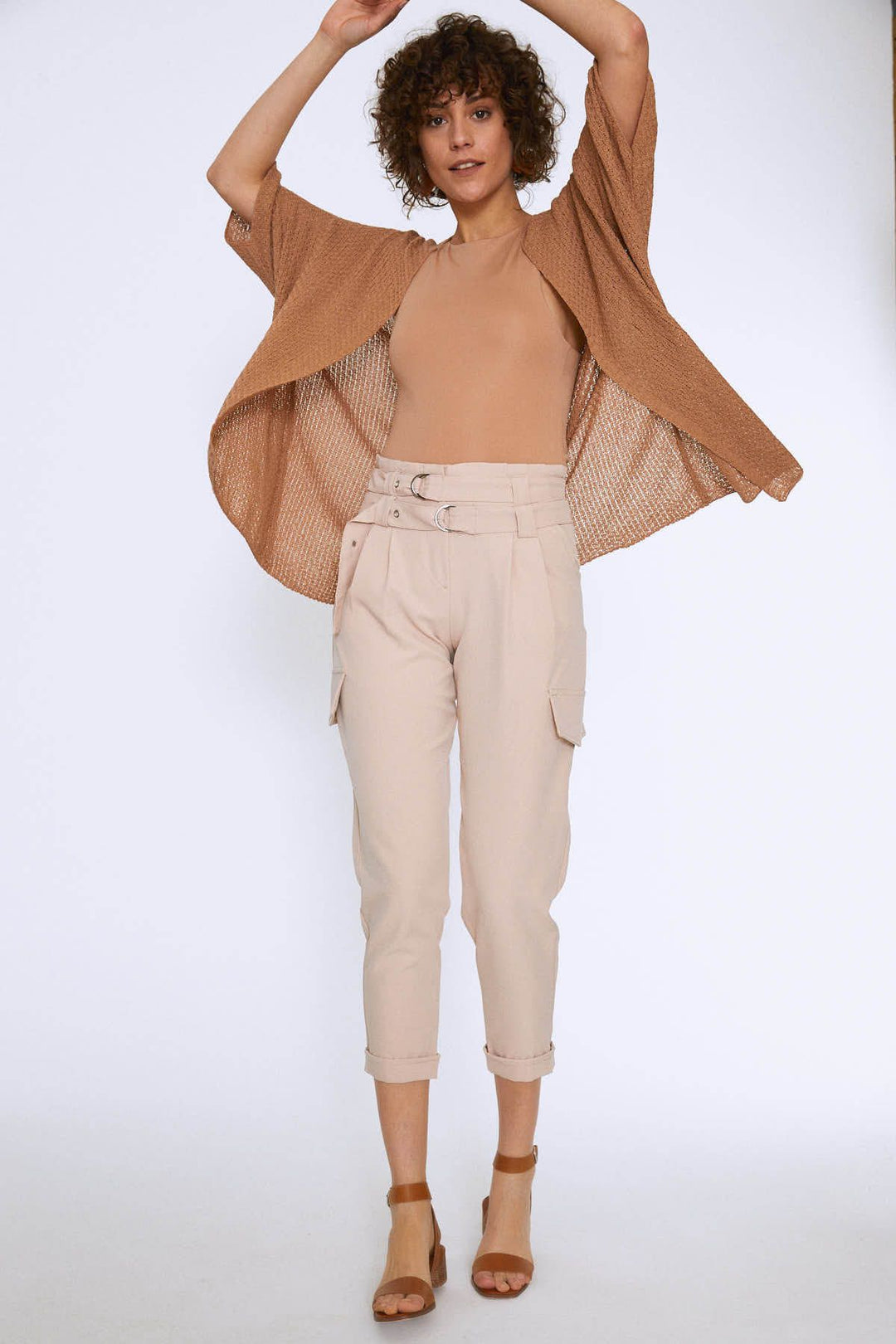 Shabby Knitwear Cardigan Camel