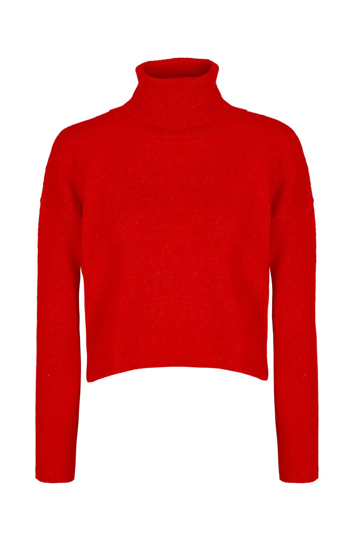 Turtleneck Sweater Pomegranate