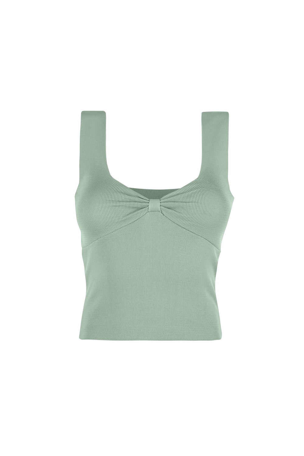 Thick Strap V Neck Knitwear Mint
