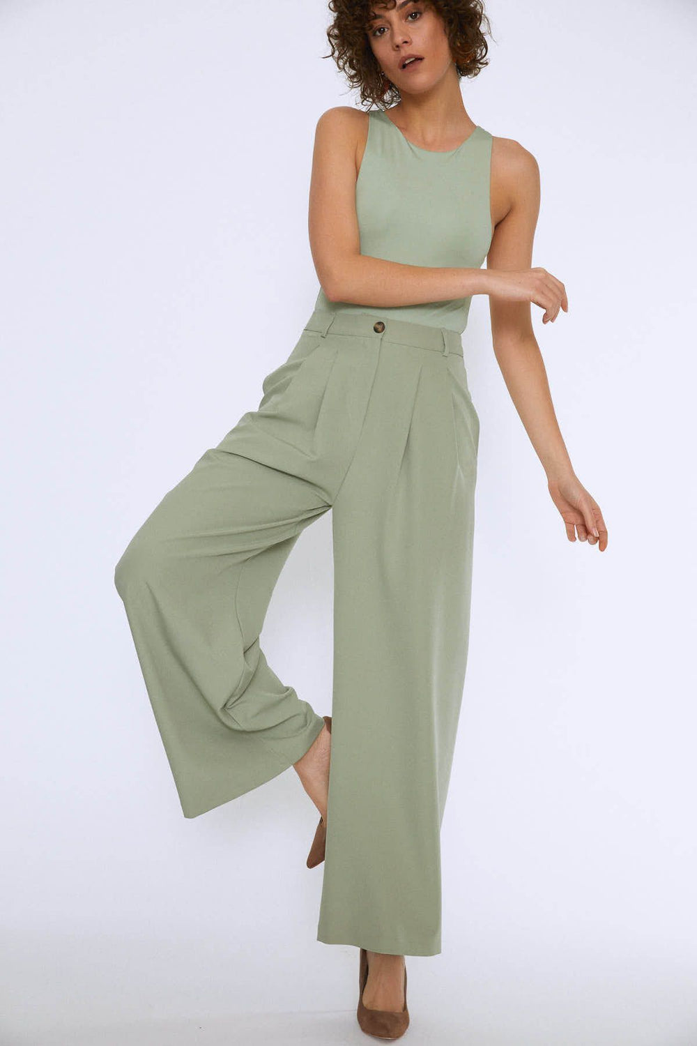 Cepli Palazzo Pantolon Mint