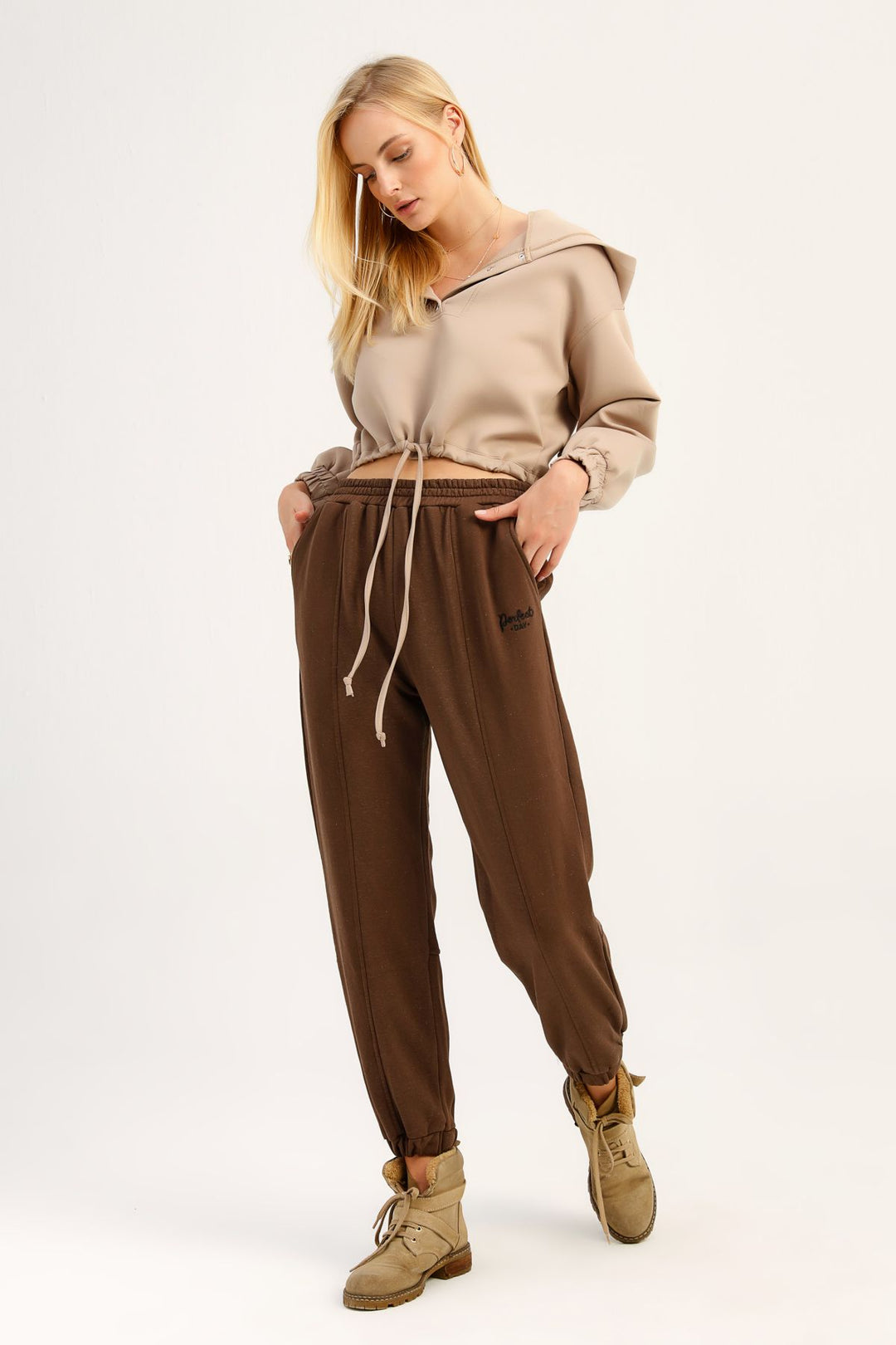 Jogger Tracksuit Dark Brown