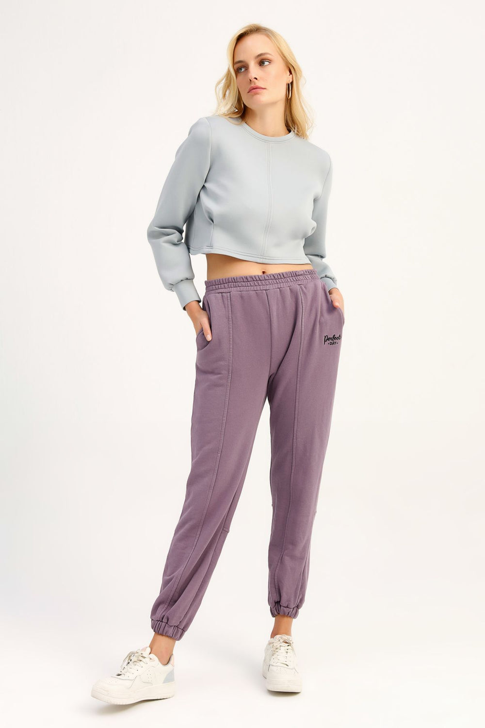 Jogger Tracksuit Dark Lilac