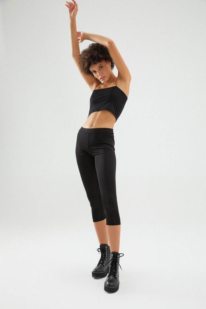 High Waist Sport Leggings Black