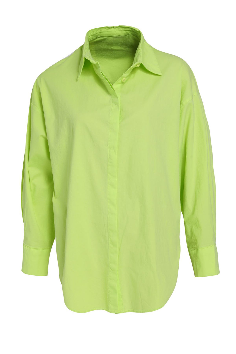 Oversize Basic Shirt Light Green