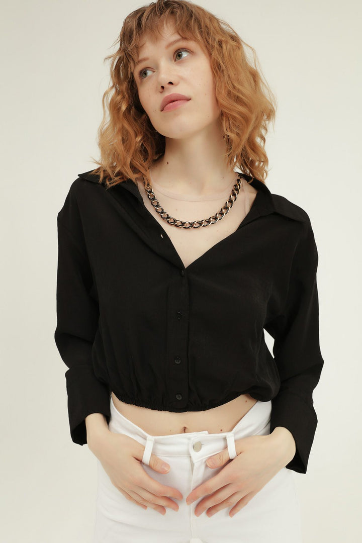 Chain Accessory Shirt Black