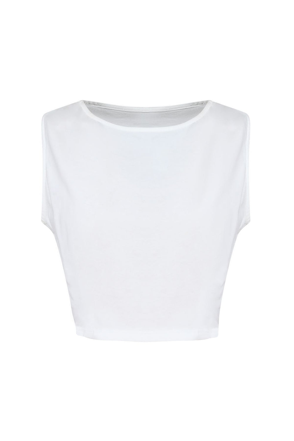 Omuzları Büzgülü Tişört Beyaz