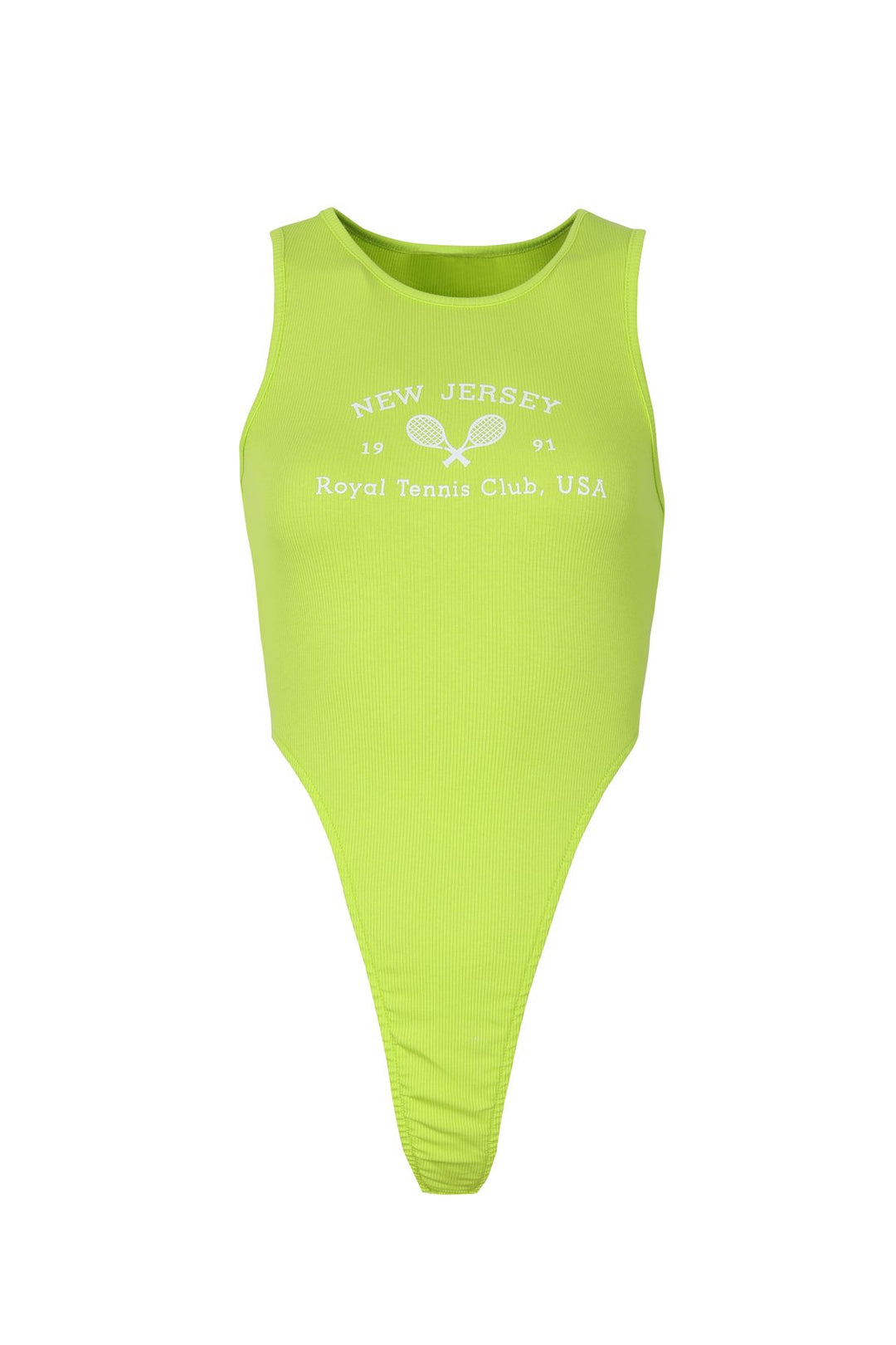 Printed Bodysuit Green