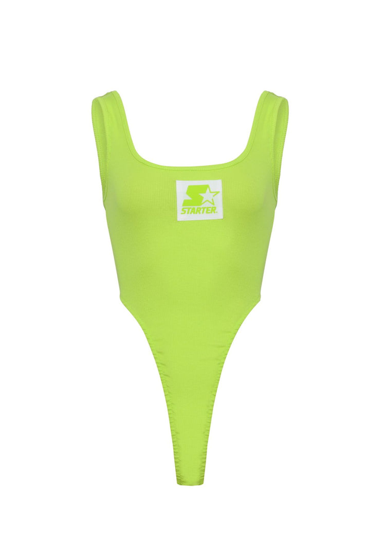 Printed Bodysuit Green