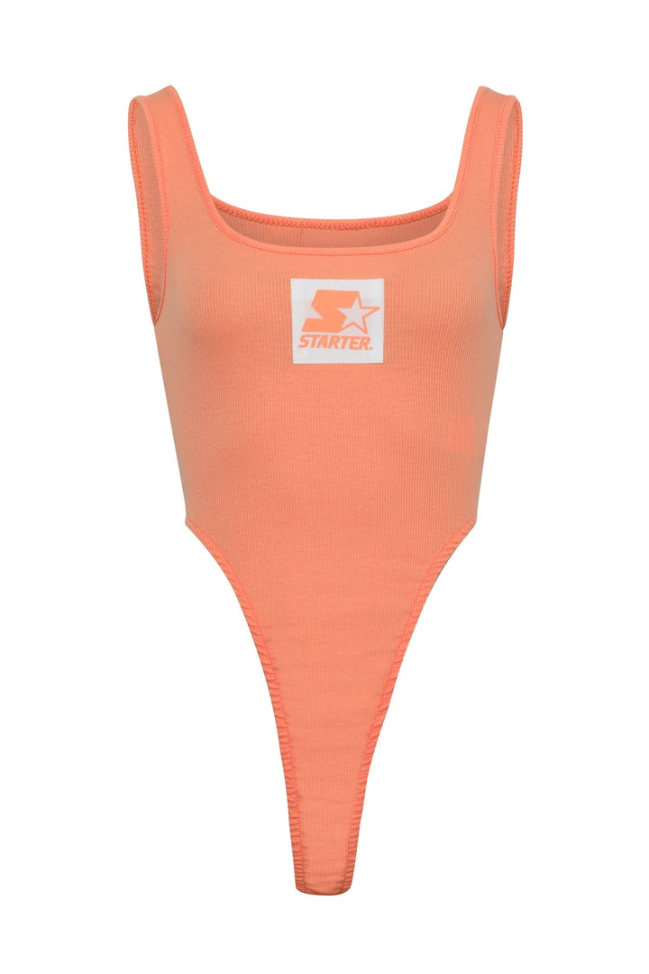 Printed Bodysuit Salmon