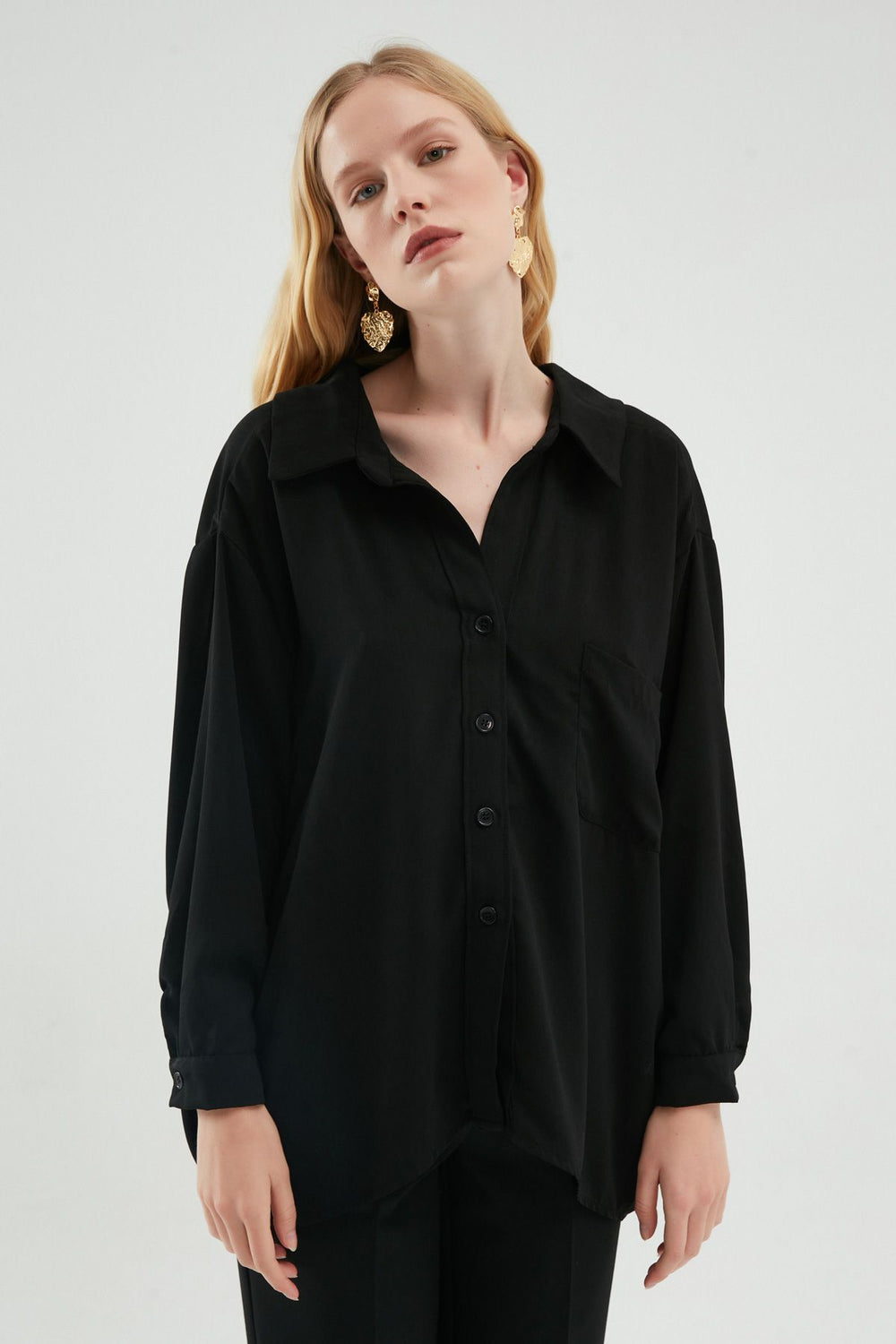 Oversize Shirt Black
