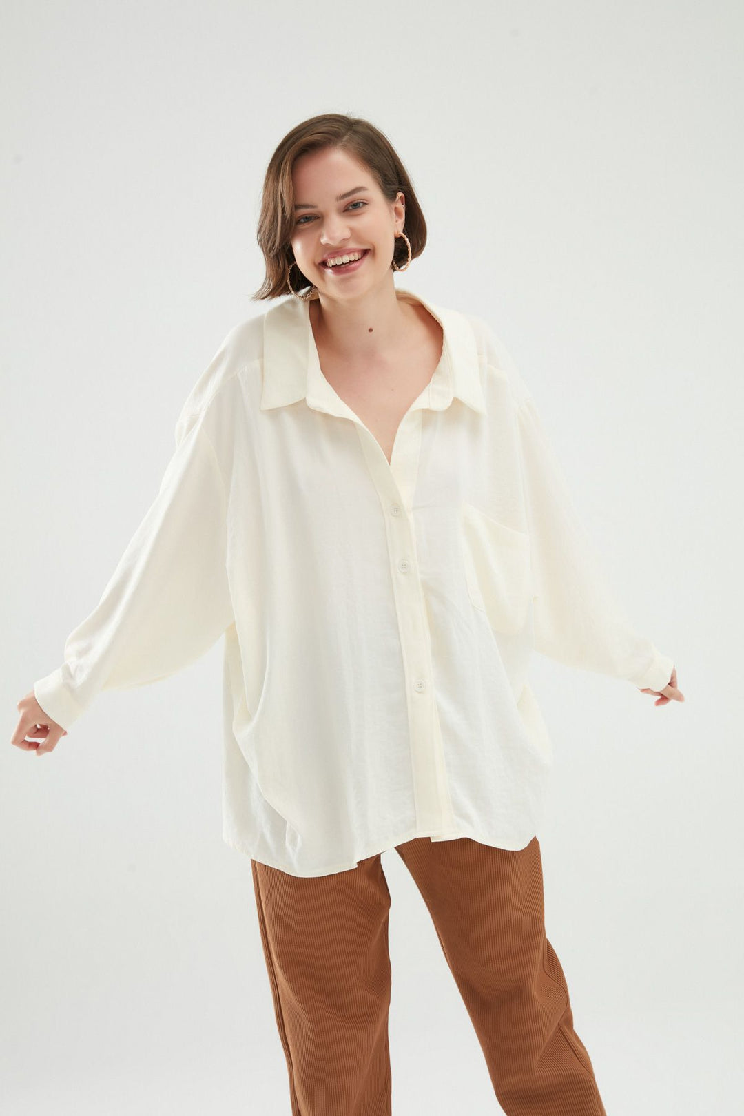 Oversize Shirt White