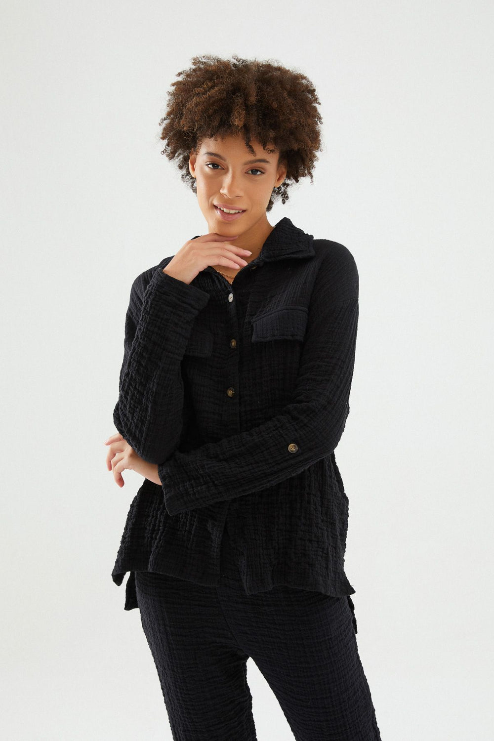 Long Sleeve Shirt Black